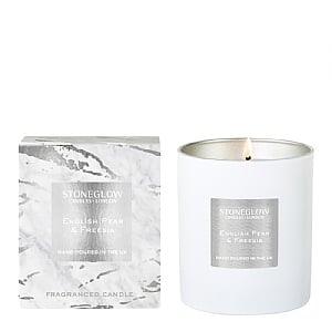 Stoneglow Luna Pear & Freesia Boxed Tumbler Candle