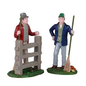 Lemax Friendly Neighbors (Set of 2)