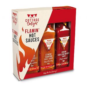 Cottage Delight Flamin' Hot Sauces