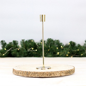 Aluminium Candle Stand 25.5cm