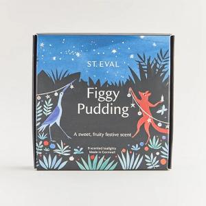 St Eval 'Christmas Figgy Pudding' Tealights (Pack of 9)