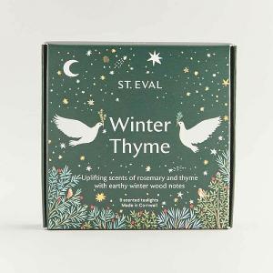 St Eval 'Christmas Winter Thyme' Tealights (Pack of 9)