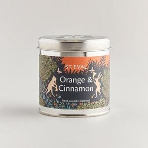 St Eval 'Christmas Orange & Cinnamon' Tin Candle