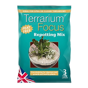 Growth Technology Terrarium Focus Repotting Mix 3L