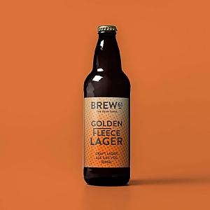 Brew61 Golden Fleece Lager (330ml)