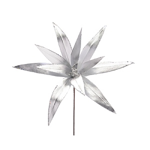 Festive Papyrus Stem Silver 45cm