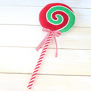 Plush Red Lollipop Decoration 85cm