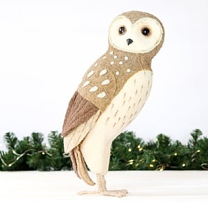 Natural Owl 45cm