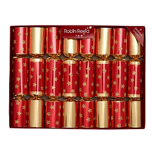 Robin Reed 10" Magic Christmas Crackers  - Pack of 8