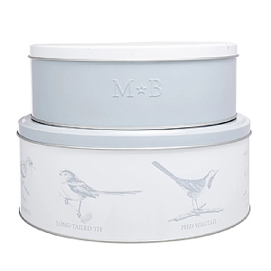Mary Berry English Garden Birds Cake Tin (Set of 2)