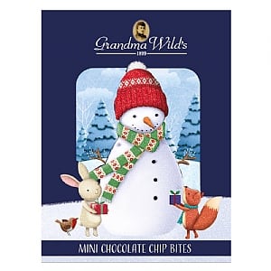 Grandma Wilds 3D Snowman Biscuit Box 150g