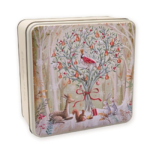 Grandma Wilds Square Winter Pear Tree Biscuit Tin 160g