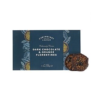 Cartwright & Butler Dark Choc Orange Florentines 100g