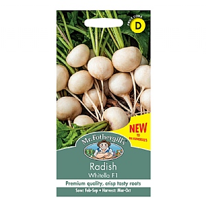 Mr Fothergills Radish Whitella F1 Seeds