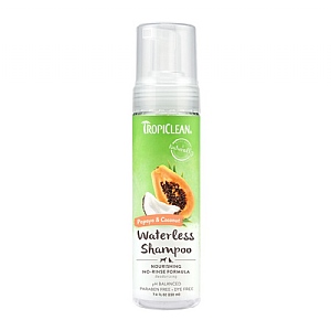 TropiClean Waterless Shampoo Papaya & Coconut (220ml)