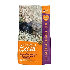 Burgess Excel Nuggets Blackcurrant & Oregano For Adult Guinea Pigs (1.5kg)