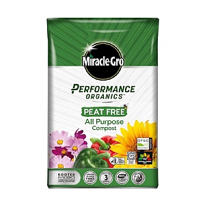 Miracle-gro Performance Organics All Purpose Peat Free Compost 10L