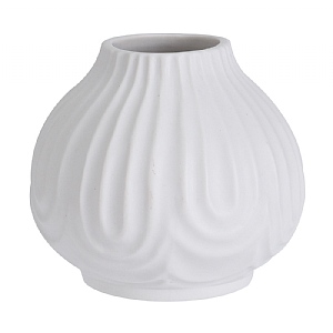 White Porcelain Vase (12cm )