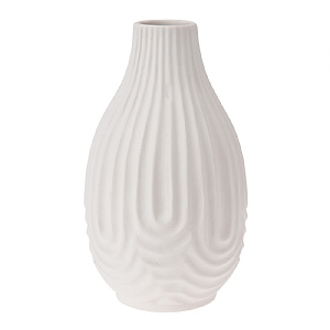 White Porcelain Vase (18cm)