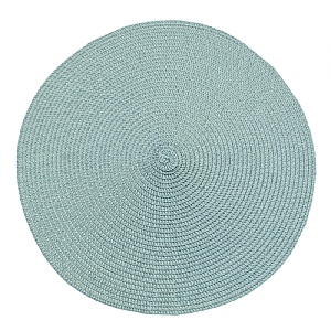 Walton & Co. Circular Ribbed Placemat Ocean 35cm