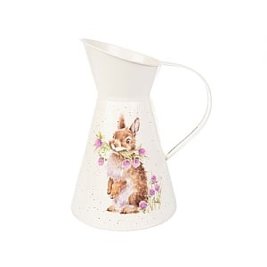 Wrendale 'Head Clover Heels' Rabbit Flower Jug