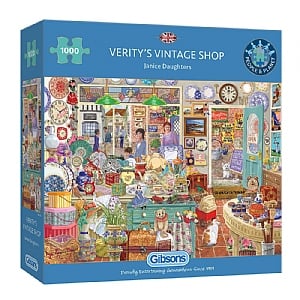 Gibsons Verity's Vintage Shop 1000 Piece Jigsaw Puzzle