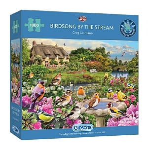 Gibsons Birdsong by the Stream 1000 Piece Jigsaw Puzzle