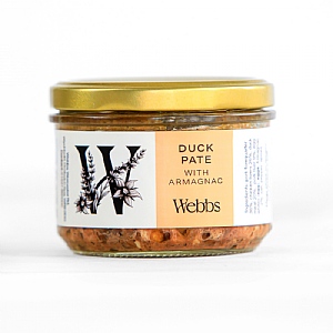 Webbs Duck Pate With Armagnac (180g)