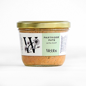 Webbs Partrigde Pate With Port (180g)