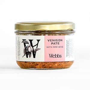 Webbs Venison Pate With Red Wine (180g)