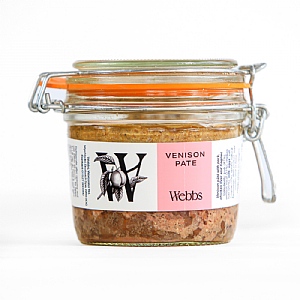 Webbs Venison Pate Clip Top Jar (280g)