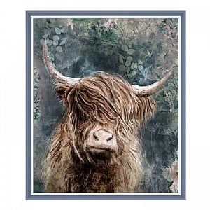 "Dougal" Framed Wall Art 63.5 x 53.5cm