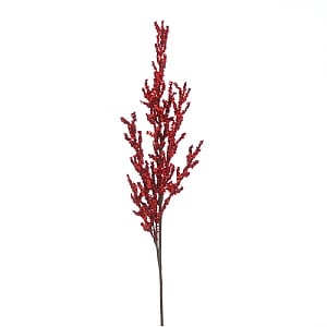 Festive Red Sequin Stem 67cm