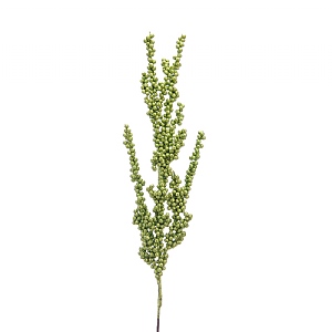 Festive Green Glitter Mini Berry Stem 85cm