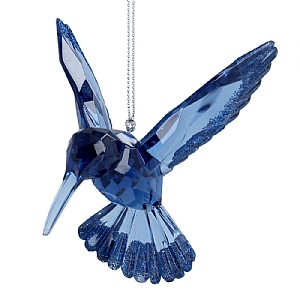 Gisela Graham Blue Hummingbird Tree Decoration