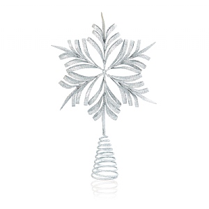 Premier Antique Silver Snowflake 29cm