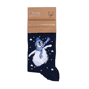 Wrendale Penguin Bamboo Christmas Socks