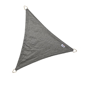 Pacific Lifestyle 5m Triangle Waterproof Shade Sail Grey