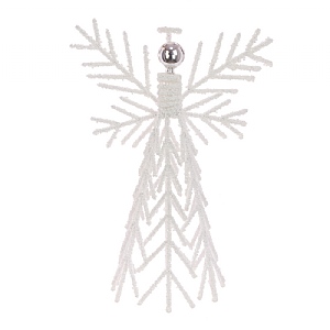 Floralsilk Wire Angel Tree Topper 32cm