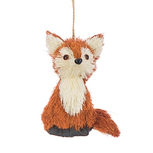 Bristle Fox Hanger 10cm