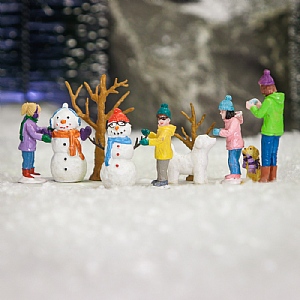 Lemax Snowmen Friends