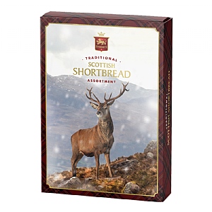 Stewarts Traditional Scottish Shortbread Assortment Stag 400g