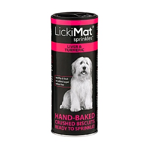 LickiMat Dog Sprinkles - Liver & Turmeric 150g
