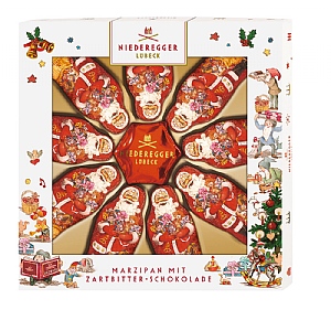 Niederegger Santa & Star Marzipan Selection 125g