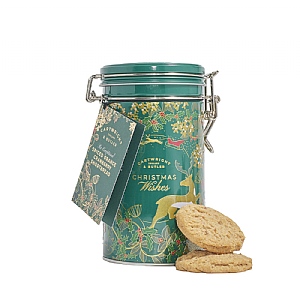 Cartwright & Butler Xmas Wishes Cranberry & Orange Shortbread Tin