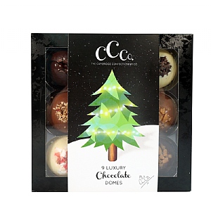 The Cambridge Confectionary Co. 9 Assorted Luxury Chocolate Domes