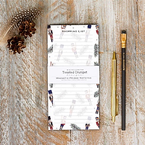 Toasted Crumpet Nutcracker Magnetic Shopping List