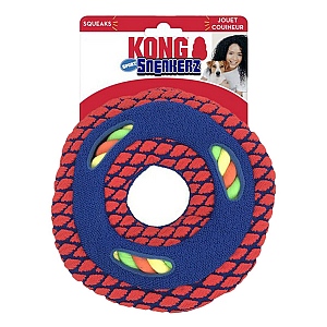 KONG Sneakerz Sport Disc with Rope - Medium