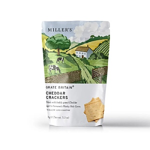 The Fine Cheese Co. Cheddar Buttercrumb Biscuits 125g
