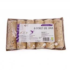 Henry Bell Insect Suet Logs (Pack of 6)